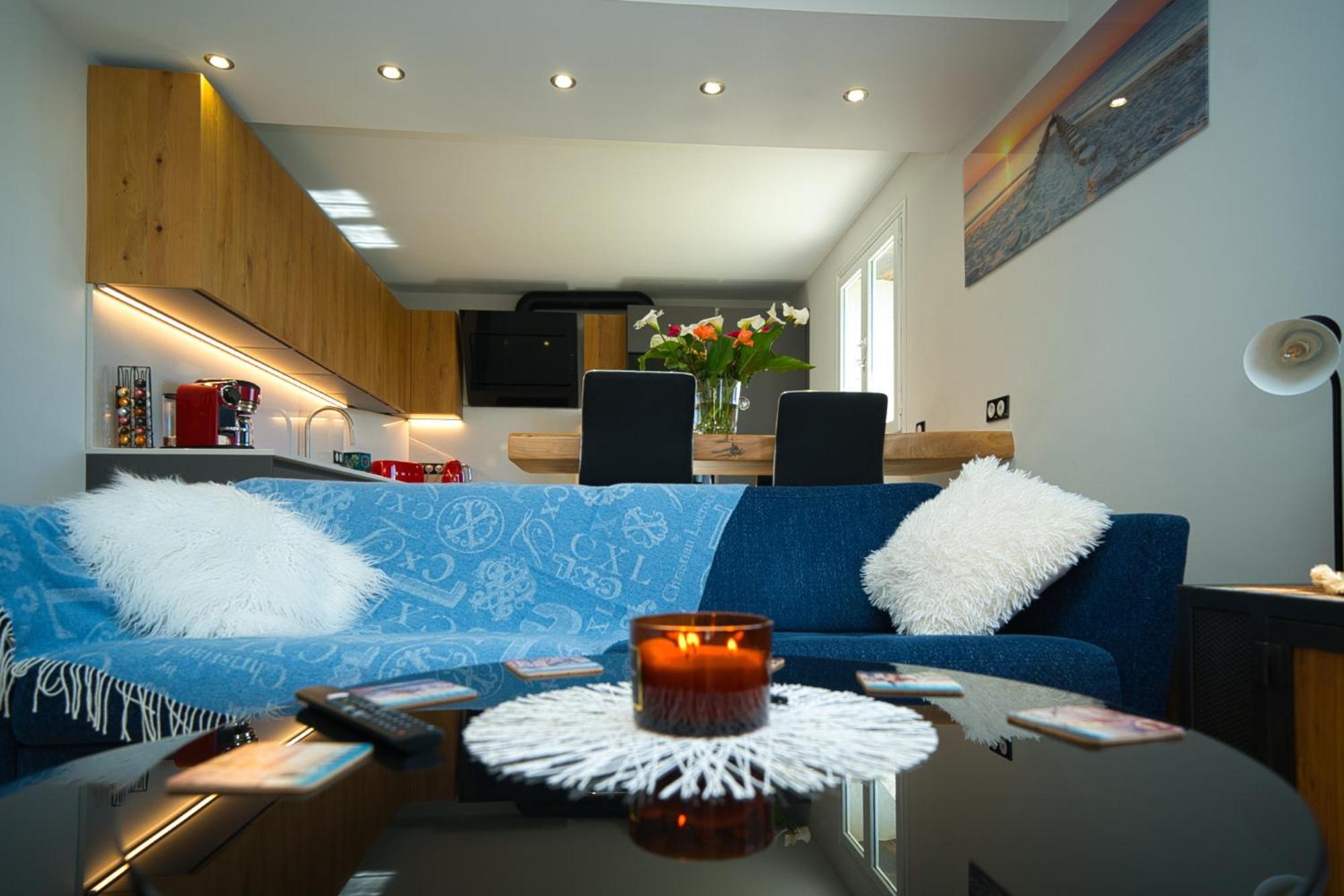 Elegant-Cosy 2P55M2 Dans Bas De Villa Provencale ! Villeneuve-Loubet Dış mekan fotoğraf